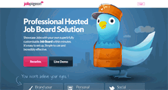 Desktop Screenshot of jobpigeon.com